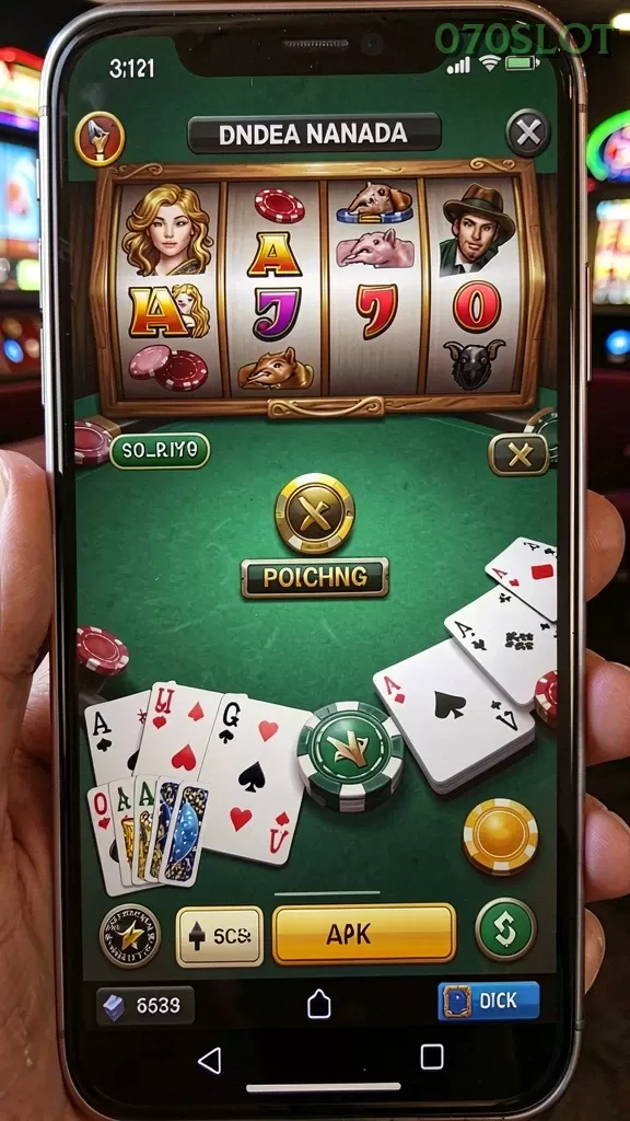 Pratinjau antarmuka 070slot — aplikasi APK resmi Android v2.5.6